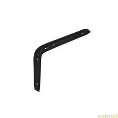 Wspornik klasyczne stalowe WSB 200 / 200x150mm / czarny /