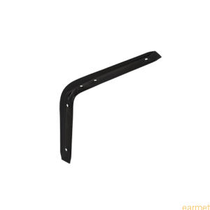 Wspornik klasyczne stalowe WSB 200 / 200x150mm / czarny /