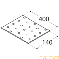 Płytka perforowana PP 22 / 140x400 /
