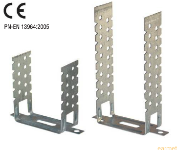 ESP 75 Element płaski mocujący do kształtowników CD60/27 60 x 75 x 0,8