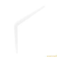 Wspornik półki stalowy WS 400 / 400x350mm / biały malowany / 