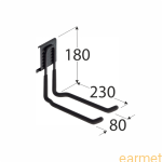 Wspornik do systemu GOLIAT SGH 11 / 230x80 / op=2szt