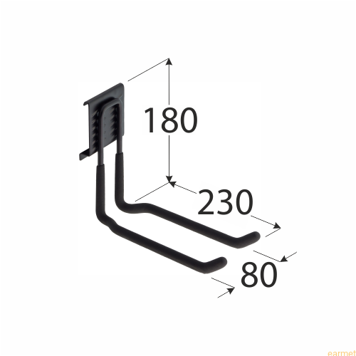 Wspornik do systemu GOLIAT SGH 11 / 230x80 / op=2szt