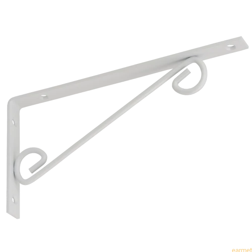 Wspornik ornamentowy WOP 250 / 250x125mm / biały / op=2szt
