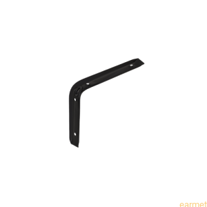 Wspornik klasyczne stalowe WSB 250 / 250x200mm / czarny / 