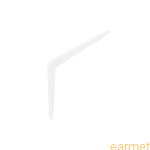 Wspornik półki stalowy WS 350 / 350x300mm / biały malowany / op=2szt