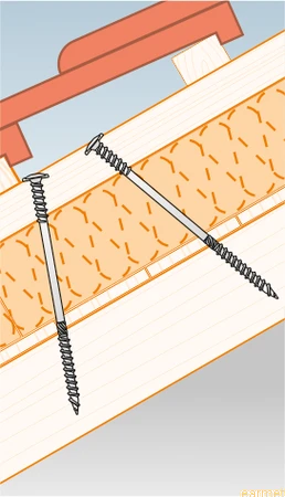 Wkręt do izolacji WKT / 8x200 / łeb talerzowy