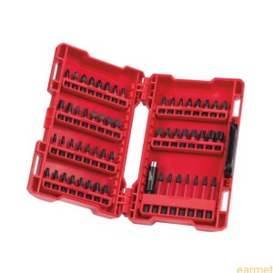 Zestaw bitów  do wkrętarki SHOCKWAVE / 56 elementów