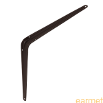 Wspornik półki stalowy WS 450 / 450x400mm / brązowy / op=2szt