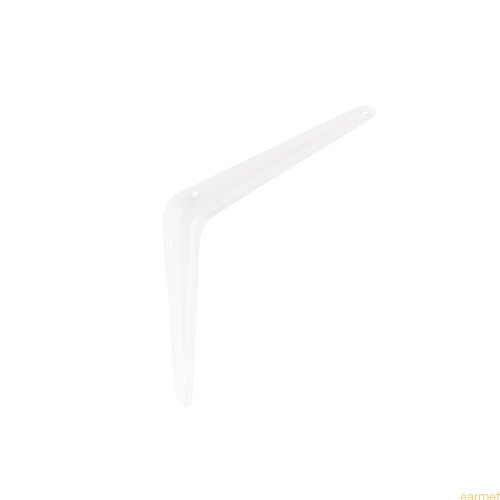 Wspornik półki stalowy WS 175 / 175x150mm / biały malowany / op=2szt