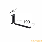 Wspornik do systemu GOLIAT SGH 8 / 190x38 / op=2szt