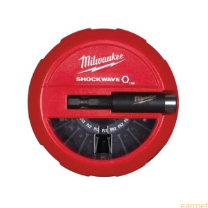 Zestaw bitów  do wkrętarki SHOCKWAVE / 15 elementów