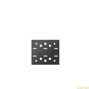 Łącznik ozdobny płaski SDLPA 3 / 156x85x2,5 /