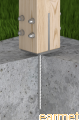 Podstawa słupa PSW 70 / 71x336x130x70 /