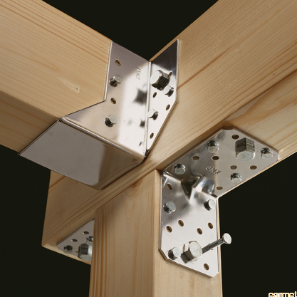 Kątownik z przetłoczeniem KP 1 / 90x90x65x2,5 / op=20 szt.