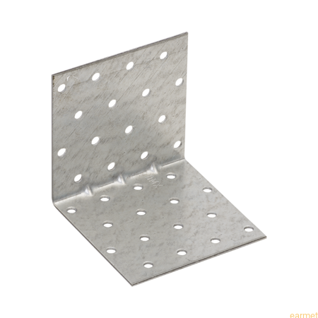 Kątownik montażowy KMP 9 /  80x80x80x1,5 / op=20 szt. ze wzmocnieniem