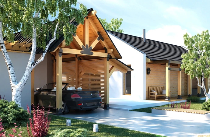 Łącznik ozdobny pięcioramienny SDLPC / 315x200x85x2,5 /