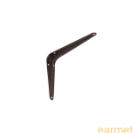 Wspornik półki stalowy WS 150 / 150x125mm / brązowy / op=2szt