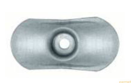 Podkładka dociskowa-owalna, podwójnie wypukła KD-03-WW7