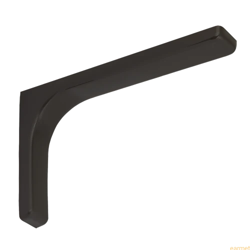 Wspornik z osłoną plastikową WSPP 240 / 240x145x35mm / brązowy / op=2szt
