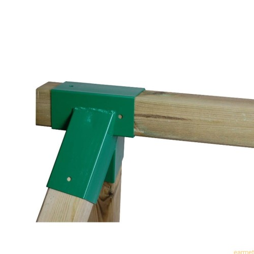 GHVK 90 / Łącznik belki kwadratowej 100° / 90*90 mm / ZIELONY