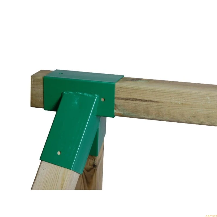 GHVK 90 / Łącznik belki kwadratowej 100° / 90*90 mm / ZIELONY