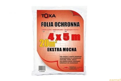Folia ochronna extra mocna FOMG / 4x5 m /