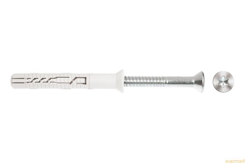 Kołek ramowy / KPS-FAST 10X200-stożek+TX / 25szt