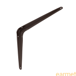 Wspornik półki stalowy WS 250 / 250x200mm / brązowy / op=2szt