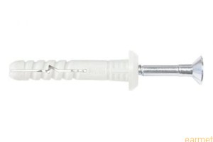 SMNK / 6*80 / kołki szybkiego montażu z kołnierzem nylon / 100szt