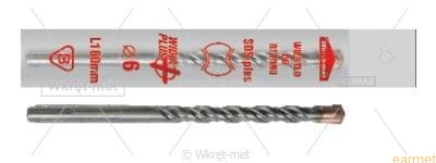SD4W 10x210 / Wiertło do betonu SDS PLUS z podwójną widią