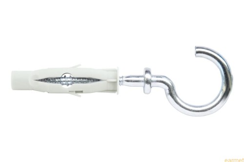 Kołek uniwersalny  RUC z hakiem półpełnym 6 x 65  / 50 szt