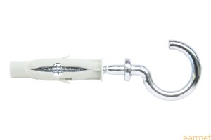 Kołek uniwersalny  RUC z hakiem półpełnym 8 x 83  / 25 szt