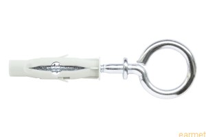 Kołek uniwersalny RUO z hakiem oczkowym 8 x 84 / 25 szt