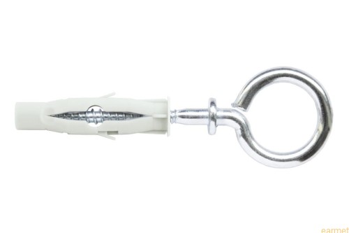 Kołek uniwersalny RUO z hakiem oczkowym 8 x 84 / 25 szt