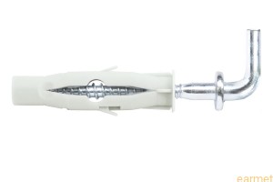 Kołek uniwersalny RUL  z hakiem prostym 6 x 48 / 50 szt