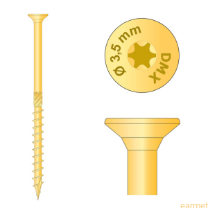 Wkręt ciesielski CS/ 6x240 / TX-30