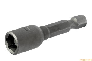 Nasadka magnetyczna pod łeb sześciokątny / SW10 x 50 mm /
