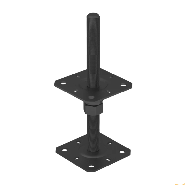 Podstawa słupa PSR 130  / 130x250 / M24 - CZARNY