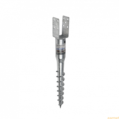 Podstawa słupa wkręcana PWU / 70x685x1,8 mm /