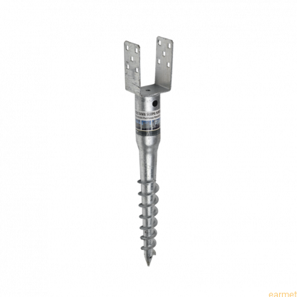 Podstawa słupa wkręcana PWU / 90x685x1,8 mm /
