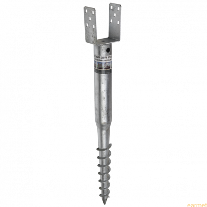 Podstawa słupa wkręcana PWU / 120x865x1,8 mm /