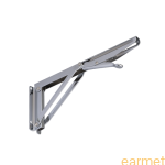 Wspornik składany WSA 250 / 250x145mm / chrom / op=2szt