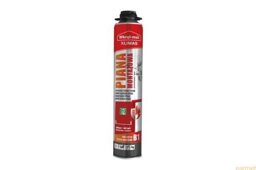 Piana montażowa pistoletowa ogniochronna FIRE-FOAM 750 ml