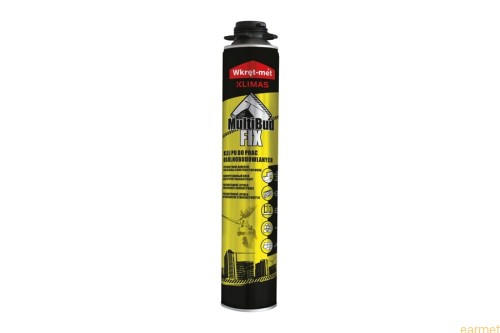 Klej poliuretanowy MULTI-BUD-FIX do prac ogólnobudowlanych 750 ml
