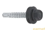 Wkręt samowiercący 4,8x35 RAL 7024 z EPDM do mocowania blach do podłoża stalowego / 250 szt