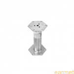 PWB 76x300 / 185x160x300x8,0 mm / Przedłużenie podstawy PWM sześciokątna