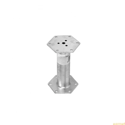 PWB 76x300 / 185x160x300x8,0 mm / Przedłużenie podstawy PWM sześciokątna