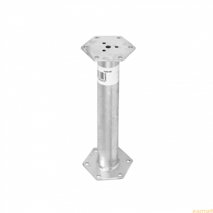 PWB 76x500 / 185x160x500x8,0 mm / Przedłużenie podstawy PWM - sześciokątne