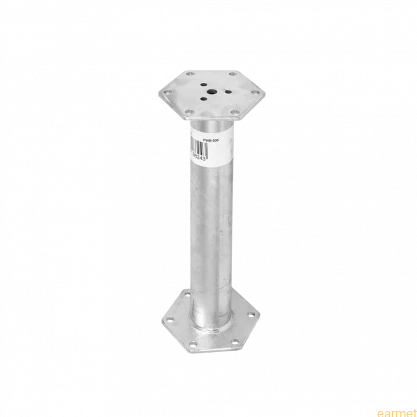 PWB 76x500 / 185x160x500x8,0 mm / Przedłużenie podstawy PWM - sześciokątne